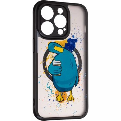 Чохол Gelius Print Case UV (Magsafe) for iPhone 14 Pro Max Coffee Duck