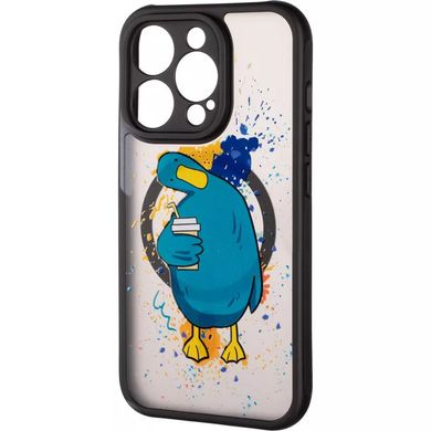 Чехол Gelius Print Case UV (Magsafe) for iPhone 14 Pro Max Coffee Duck