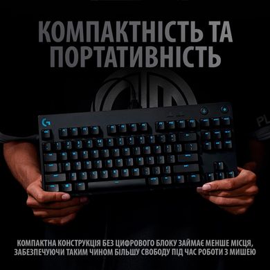 Клавіатура Logitech G Pro Mechanical Gaming USB (920-009392)