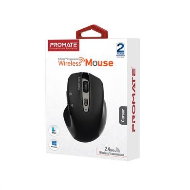 Мышь Promate Cursor Wireless Black (cursor.black)