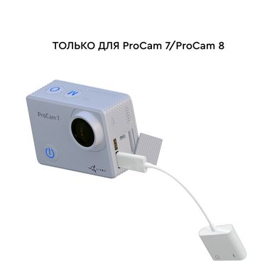 Перехідник для екшн-камери ProCam 7/8 Type-C сплітер