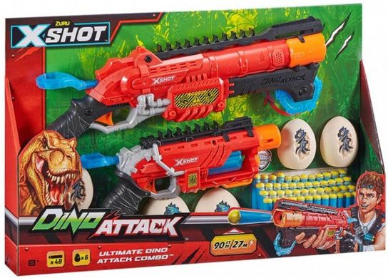 Набір швидкострільних бластерів Zuru X-Shot Dino Combo Pack (4859)