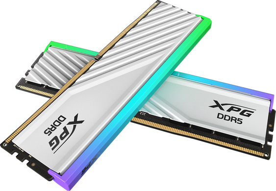 Оперативна пам’ять Adata XPG Lancer Blade RGB White DDR5 2x16GB (AX5U6000C3016G-DTLABRWH)