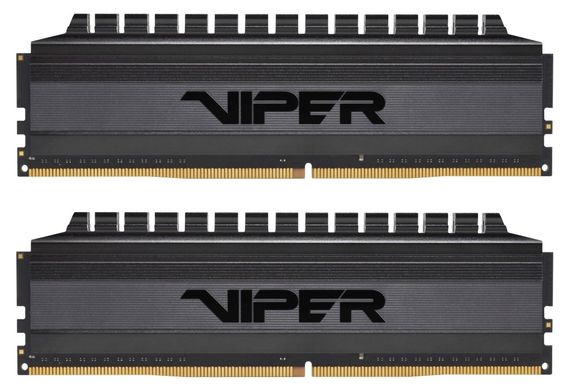 Оперативна пам'ять Patriot DDR4-3000 32768MB PC4-24000 (Kit of 2x16384) Viper 4 Blackout Series (PVB432G300C6K)