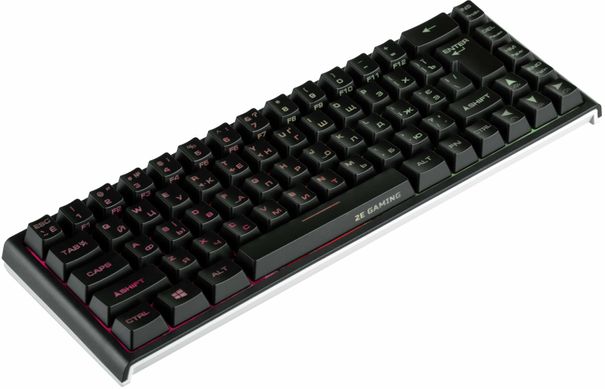 Клавіатура 2E GAMING KG360 RGB 68key WL Black Ukr (2E-KG360UBK)