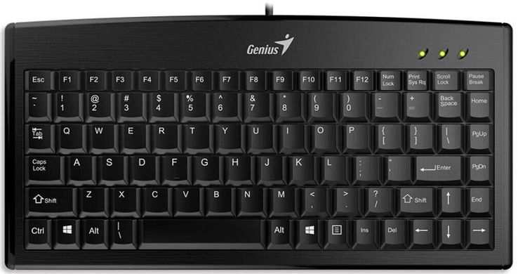 Клавиатура Genius LuxeMate 100 USB Black RU (31300725102)