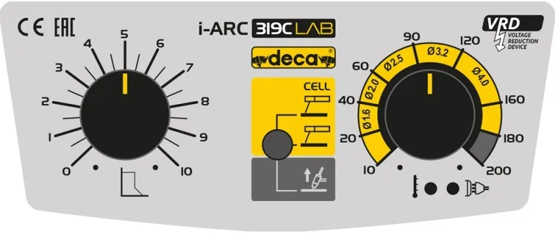Зварювальний апарат інверторний Deca I-ARC 319C Lab (286280)