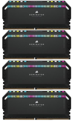 Оперативна пам'ять Corsair 64 GB (4x16GB) DDR5 6200 MHz DOMINATOR PLATINUM RGB (CMT64GX5M4B6200C32)