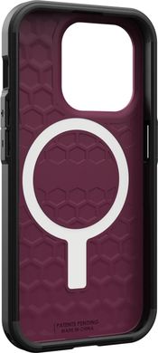 Чехол UAG для Apple iPhone 15 Pro Civilian Magsafe Bordeaux (114275119049)