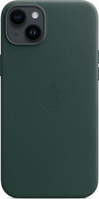 Чехол Apple для iPhone 14 Plus Leather Case with MagSafe Forest Green (MPPA3ZE/A)