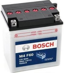 Автомобильный аккумулятор Bosch 30A 0092M4F600