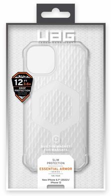 Чехол UAG для Apple iPhone 14 Essential Armor Magsafe Frosted Ice (114089110243)