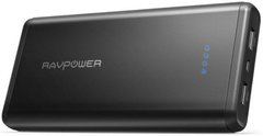 Універсальна мобільна батарея RAVPower 20000mAh Dual iSmart 2.0 Power Bank (RP-PB006BK)