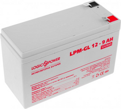 Акумуляторна батарея LogicPower Гелевий 12V 9Ah (LP6563)