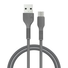 Кабель ACCLAB AL-CBCOLOR-M1BK USB to Micro USB 1,2м (Black)