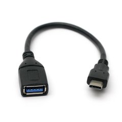 Кабель PowerPlant USB 3.0 Type-C - USB 0.15м
