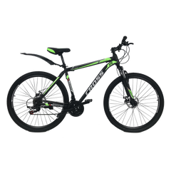 Велосипед Cross Street 29" 20" черный-зеленый (29CWS21-003336)