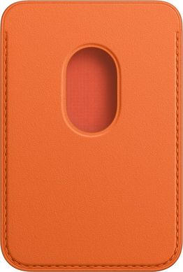 Чохол-гаманець Apple для iPhone Leather Wallet with MagSafe Orange (MPPY3ZE/A)