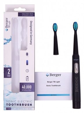Електрична зубна щітка Berger TB Light Black