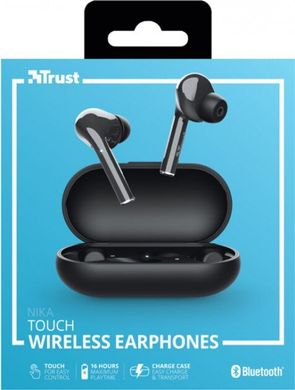 Навушники Trust Nika Touch True Wireless Black