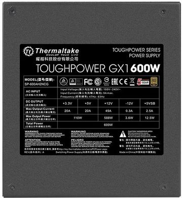 Блок живлення Thermaltake Toughpower GX1 600W (PS-TPD-0600NNFAGE-1)