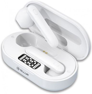 Наушники Tellur Flip True Wireless Earphones, белые