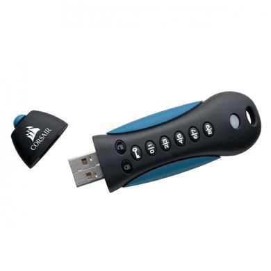 Флешка Corsair USB3.0 16GB Corsair Flash Padlock 3 Blue (CMFPLA3B-16GB)