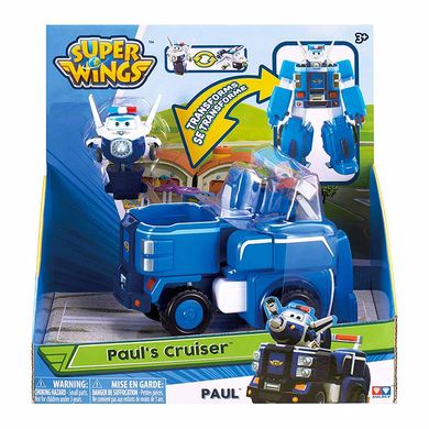 Ігровий набір Super Wings Transforming Vehicles Paul (Пол)