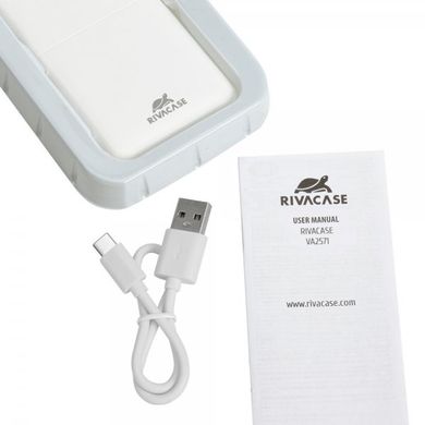 Універсальна мобільна батарея RIVACASE RIVAPOWER VA2571 White