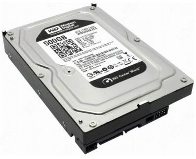 Внутрішній жорсткий диск Western Digital Black 500GB 7200rpm 64MB WD5003AZEX 3.5 SATA III (WD5003AZEX)