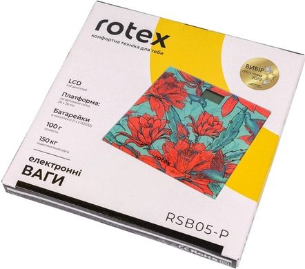 Весы напольные Rotex RSB05-P