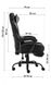 Комп'ютерне крісло для геймера GT Racer X-2748 Black/Mint