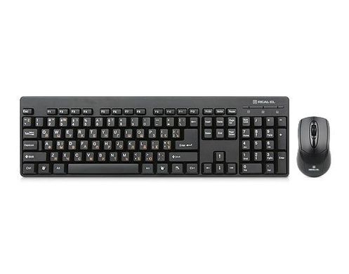 Комплект (клавіатура, мишка) REAL-EL 503 Standard (EL123100022