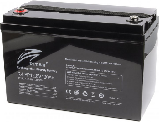 Акумуляторна батарея Ritar R-LFP12.8V100Ah