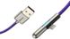 Кабель Baseus CAL7C USB3.1 AM-Lightning M, 1 м, 1.5A, 90° з кольоровою індикацією Пурпуровий