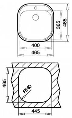 Кухонна мийка Teka Stylo 1C MTX (10107045)