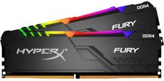 Оперативная память HyperX DDR4 2x32GB/2666 HyperX Fury RGB (HX426C16FB3AK2/64)
