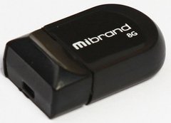 Флешка Mibrand USB 2.0 Scorpio 8Gb Black