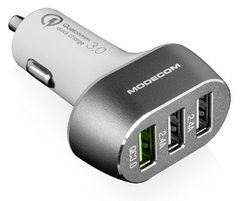 Автомобільний зарядний пристрій Modecom CU2C1-07 3 USB QC3.0 (ZT-MC-CU2C1-07)