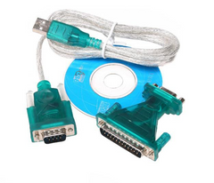 Адаптер-переходник USB - COM+LPT DB9/DB25M (B00126)