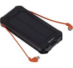 УМБ солнечная Sandberg 3in1 10000 mAh, 2.1A USB, Type-C/Micro USB OUT IP54 (420-72)