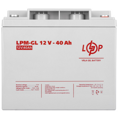 Акумулятор для ДБЖ LogicPower LPM-GL 12V - 40 Ah (4154)
