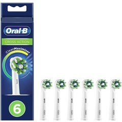 Насадки для зубної щітки Braun Oral-B Cross Action EB50RB CleanMaximiser (6шт)