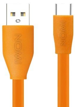 Кабель Nomi DCF 10c USB Type-C 1м Orange