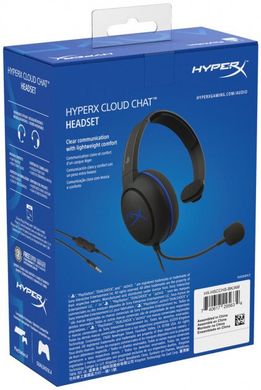 Навушники Kingston HyperX Cloud Chat Headset for PS4 Black (HX-HSCCHS-BK/EM)