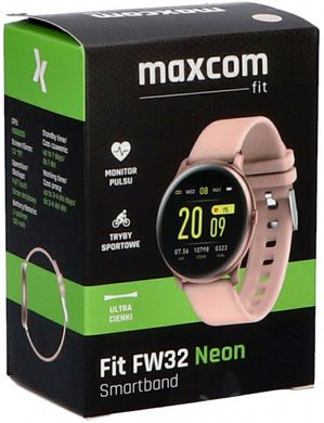 Смарт-годинник Maxcom Fit FW32 NEON Pink