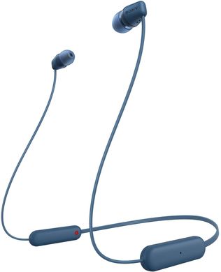 Навушники Sony WI-C100 Blue (WIC100L.CE7)