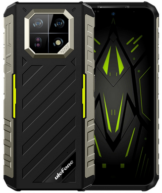 Ulefone Armor 22 8/256GB Black-Green (6937748735601)