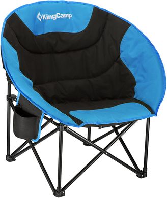 Крісло KingCamp Moon Leisure Chair (KC3816) Black/Blue