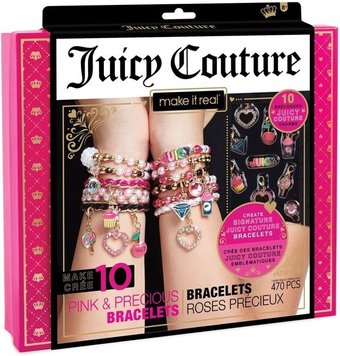 Набор для создания шарм-браслетов Juicy Couture Розовый звездопад кулон (MR4408)